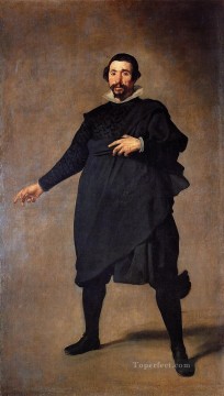 Diego Velazquez Painting - The Buffoon Pablo de Valladolid portrait Diego Velazquez